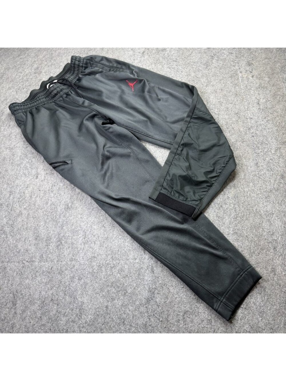 Oklahoma Sooners Nike Jordan Jogger Pants Men L Gray Performance Fleece 28"